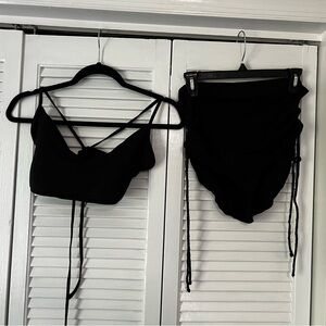 Summersalt Black Maternity Bikini Set